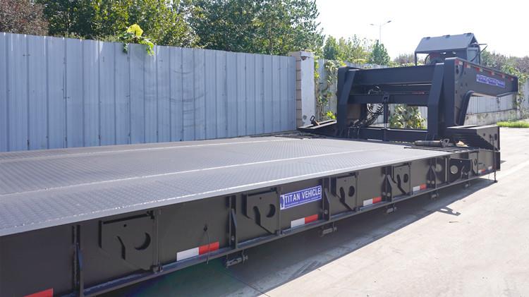Kaufman 150 Ton Detachable Gooseneck Lowboy Trailer for Sale - Construction Series