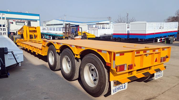 Detachable Gooseneck Low Bed Trailer for Sale in Trinidad and Tobago