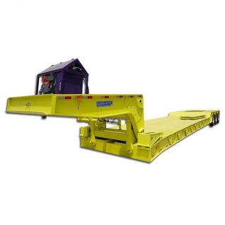 3 Line 6 Axle 150 Ton Detachable Lowboy Trailer
