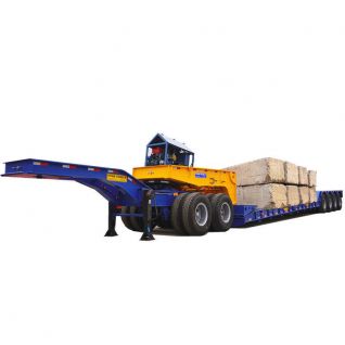 150T Hydraulic Gooseneck Trailer