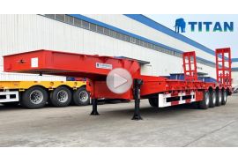 4 axle 100 ton lowbed for sale